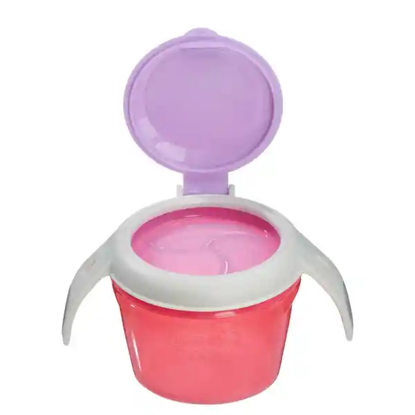 Vital Baby Bowl Para Snacks y Colaciones Rosa