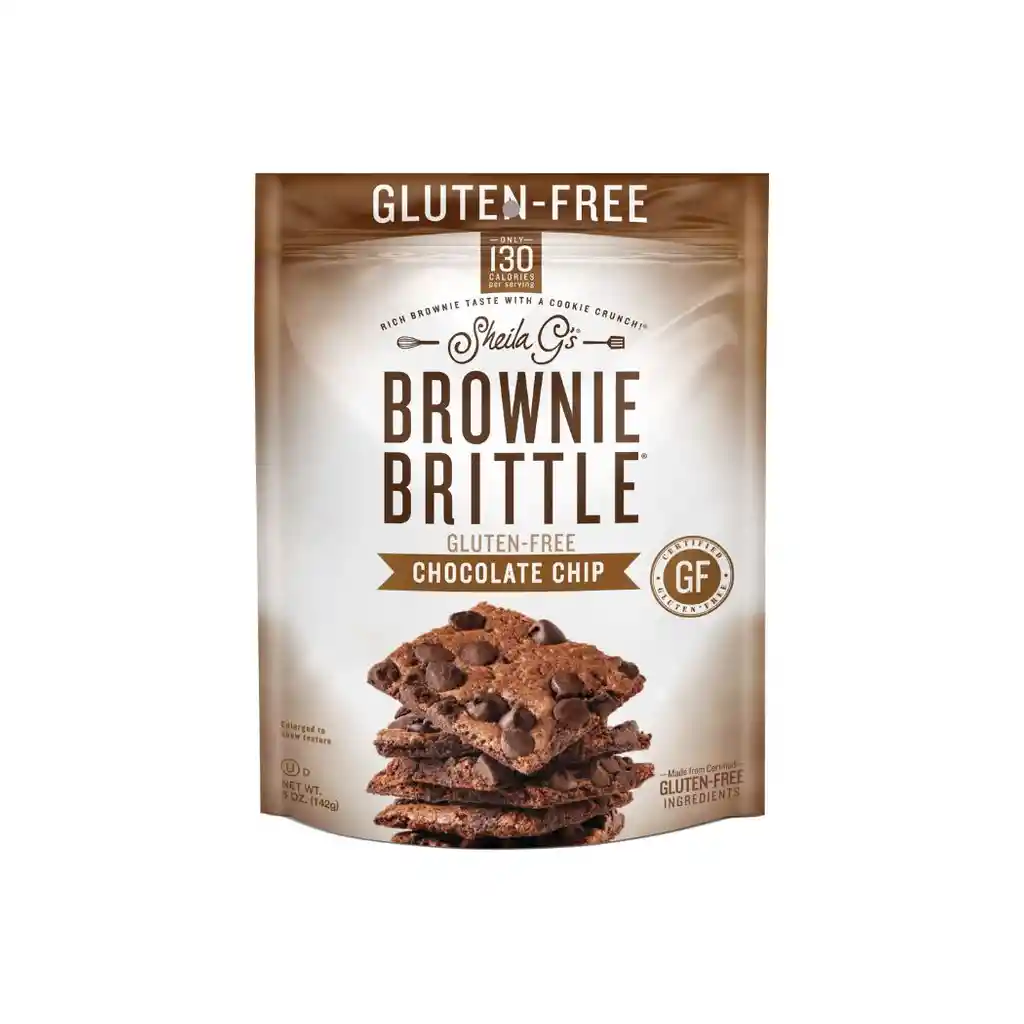 Brownie Brittle Torta Brownie Choco Chip Gluten Free 1 U