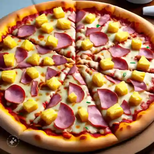 Pizza Hawaian Style Familiar Xl