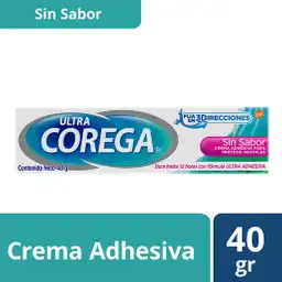 Corega Crema Adhesiva Sin Sabor