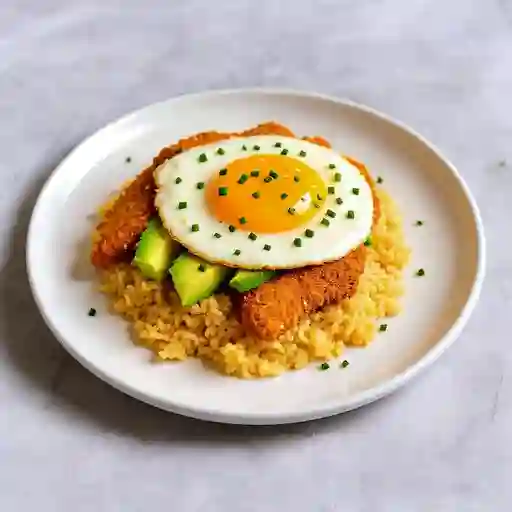 Gohan Pollo + Haru Maki + 1 Bebida