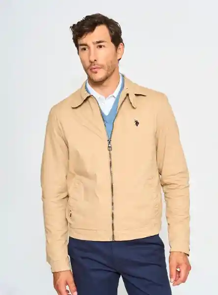 Us Polo Assn Chaqueta 620 Caqui L INV25