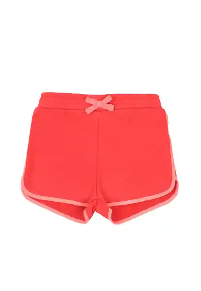 Short Junior Day to Day Niña Rojo 08 776