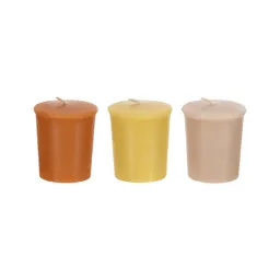Set de Vela Votiva Aroma Vainilla 4.5 x 4.9 cm Casaideas