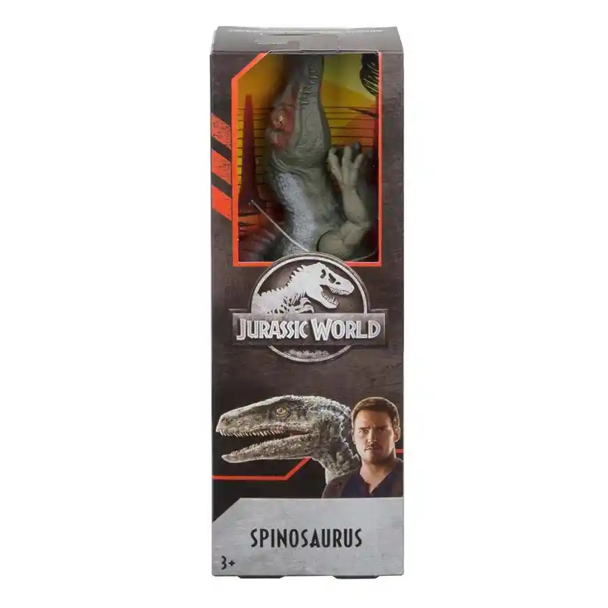 Mattel Jurassic World Dino Escape Figura Dinosaurio Spinosaurus