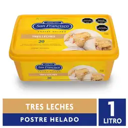 San Francisco Postre Helado Sabor a Tres Leches