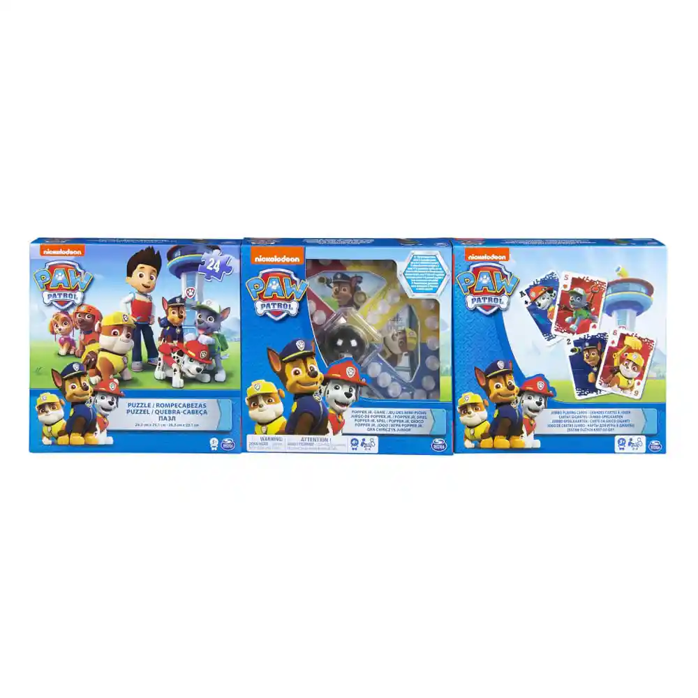 Paw Patrol Set Juegos