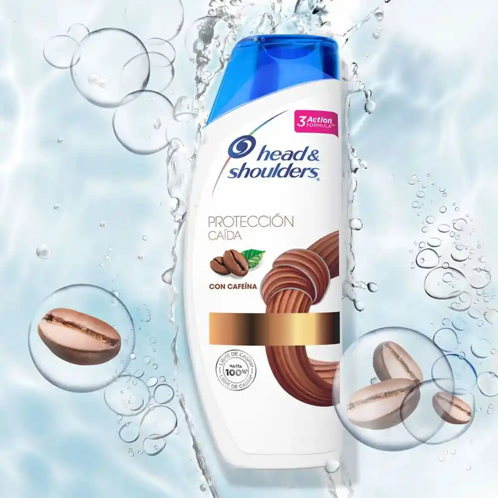 Head & Shoulders Shampoo Protección Caída con Cafeína