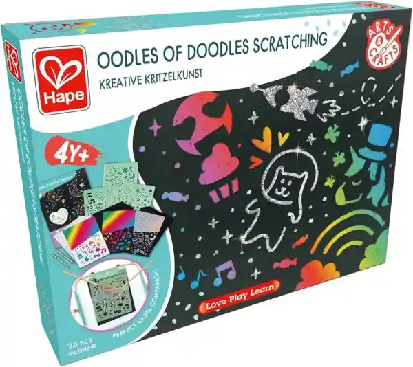 Hape Juguete Oodles of Doodles Scratching - E1071