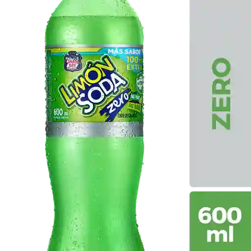 Limón Soda Zero Pet 600 cc