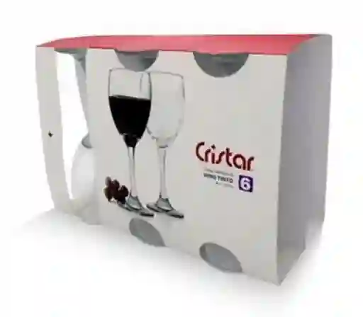 Cristal Set Copa Vino