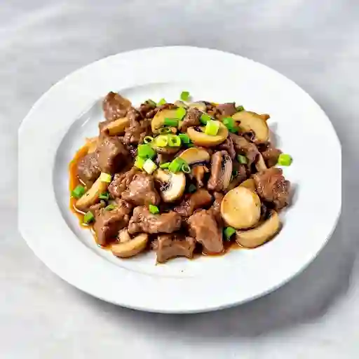 Carne con Champiñón