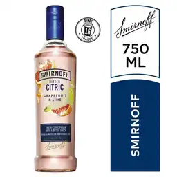 Aperitivo Smirnoff Bitter Citric 700ml