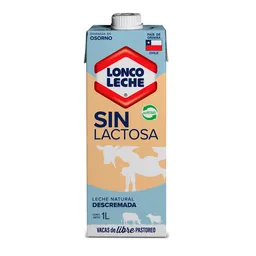 Loncoleche Leche Descremada sin Lactosa Natural