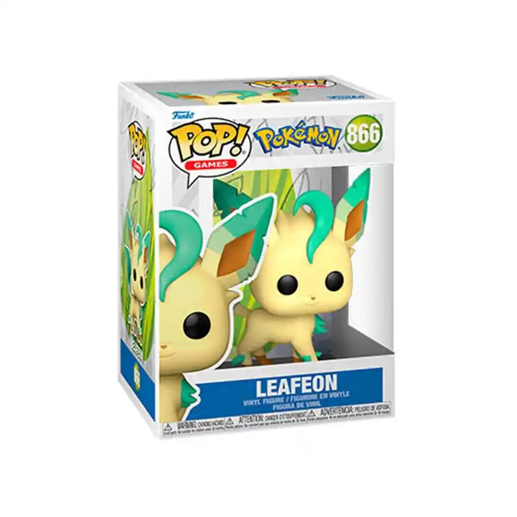 Funko Pop Figura Coleccionable Pokémon Leafeon 866