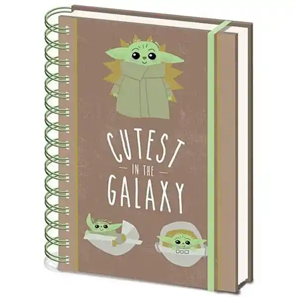 Star Wars Libreta A5 The Mandalorian Cutest in The Galaxy