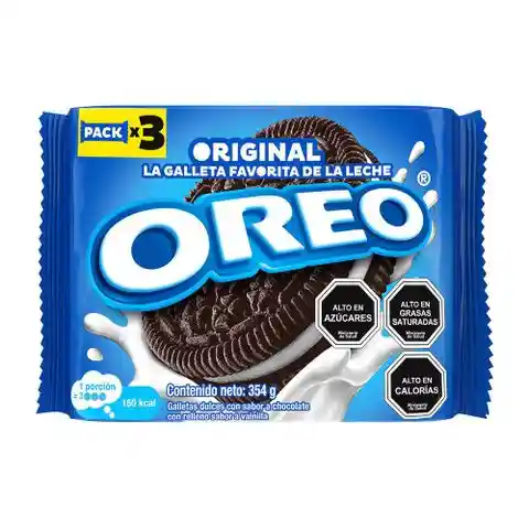 Oreo Galleta de Chocolate con Relleno de Vainilla