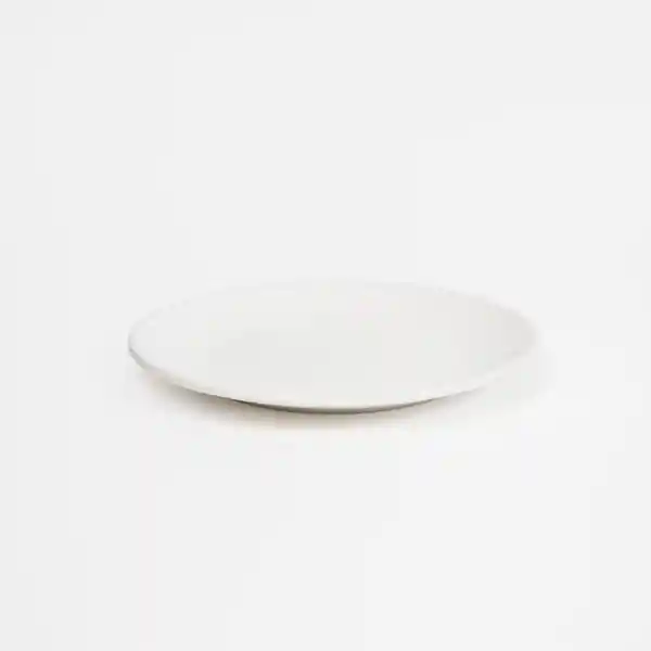 Plato de Pan Blanco Básico Porcelana Casaideas