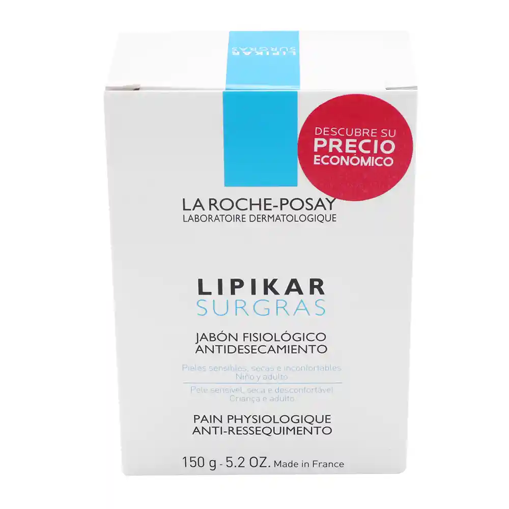 La Roche-Posay Jabón Relipidizante Lipikar Surgras