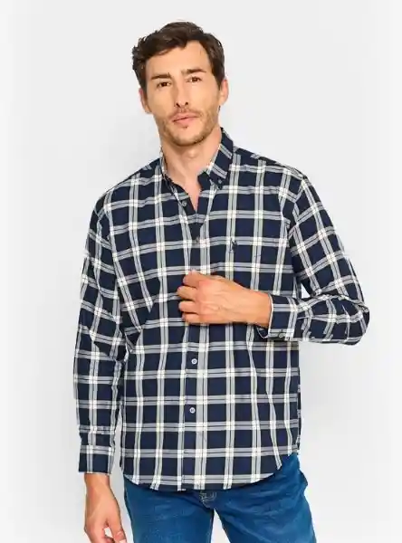 Us Polo Assn Camisa Manga Larga Inv25 Ivory M 8285