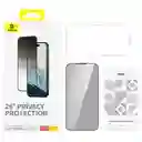 Baseus Lámina Protectora iPhone 15 Pro Max Diamond Serie