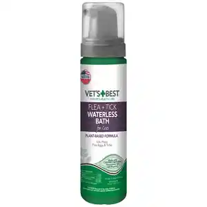 Vets Best Shampoo en Seco Antipulgas Para Gato