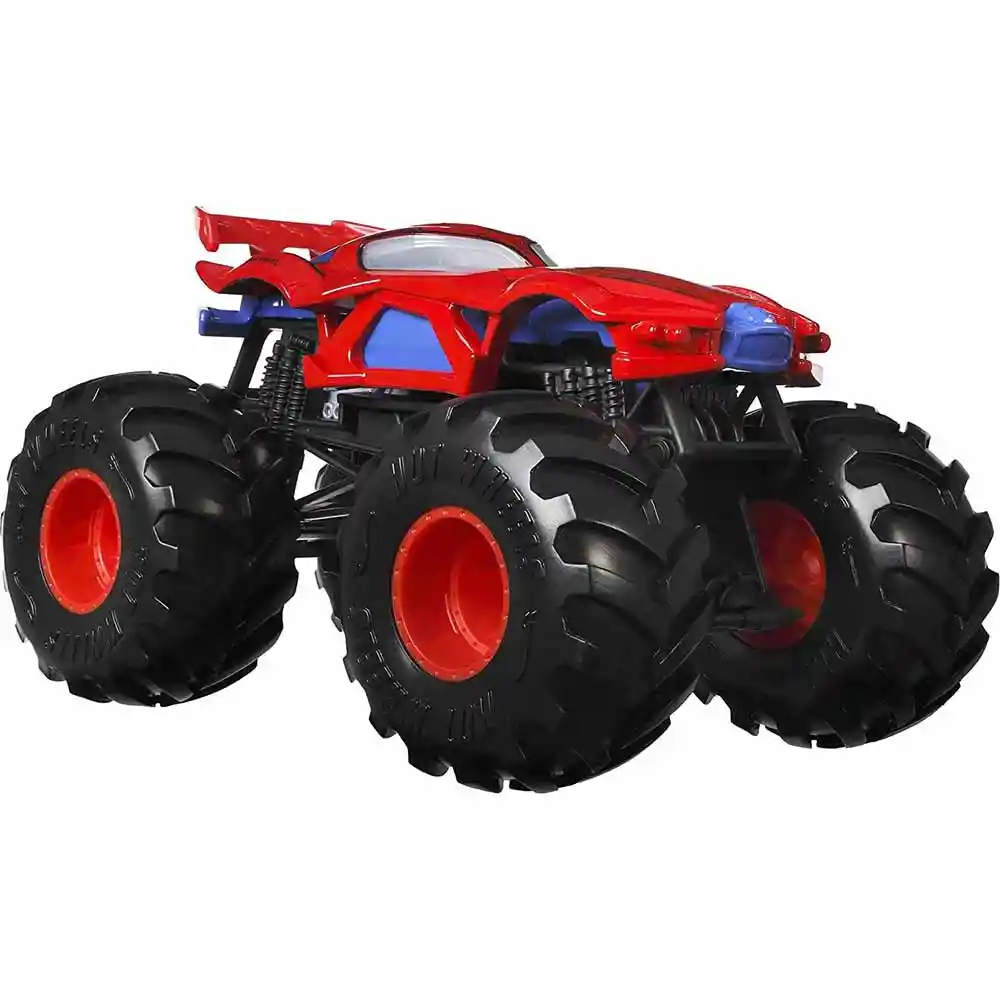 Vehículo Hot Wheels Monster Trucks Spiderman