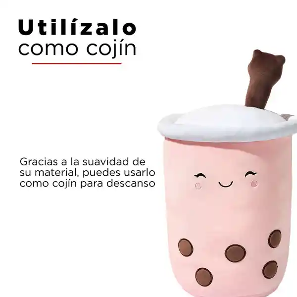 Miniso Peluche Vaso Rosa Claro