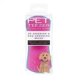 Pet Teezer Cepillo Para Quitar Pelo de Mascota Fucsia y Celeste