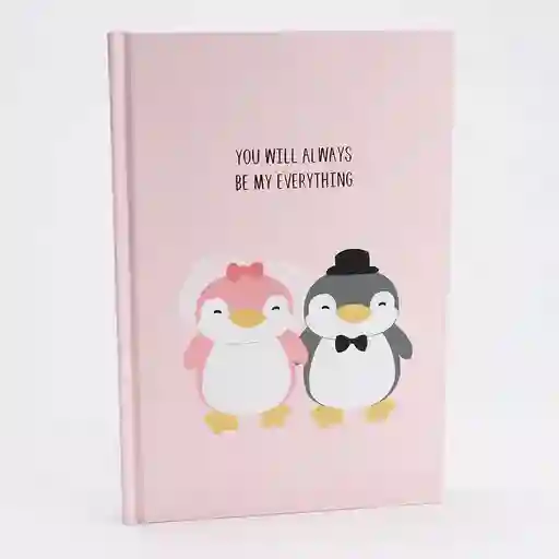 Miniso Libreta De Notas Pinguino A5 Penguin Series