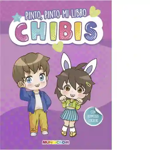 Pinto Pinto mi Libro Chibis - Mundicrom