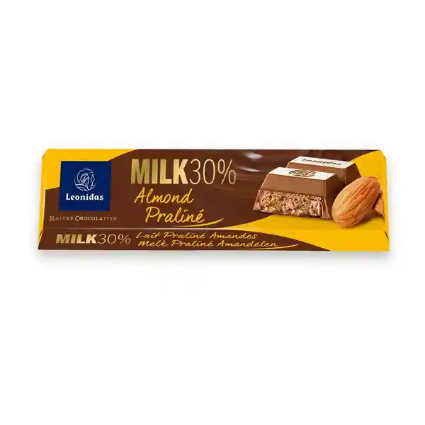 Baton de Almendras y Praline 30% de Cacao