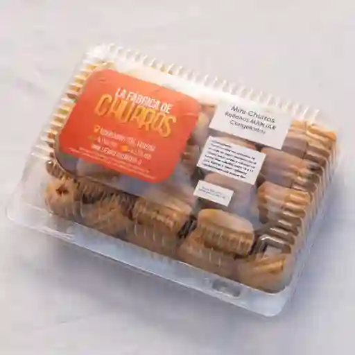 Mini Churros Rellenos con Manjar Congelados Caja de 40 Uni