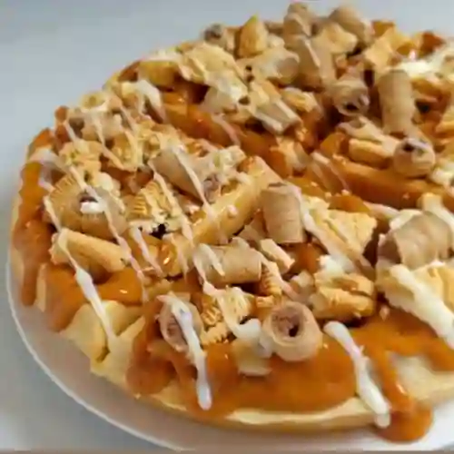 Waffle Blanco Manjar