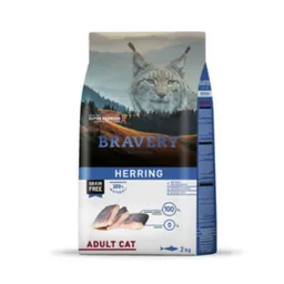 Bravery Alimento  Gato Natural Adulto Receta de Arenque