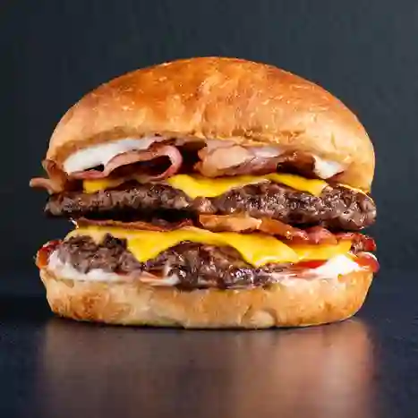 Bacon Double Burger Autentic