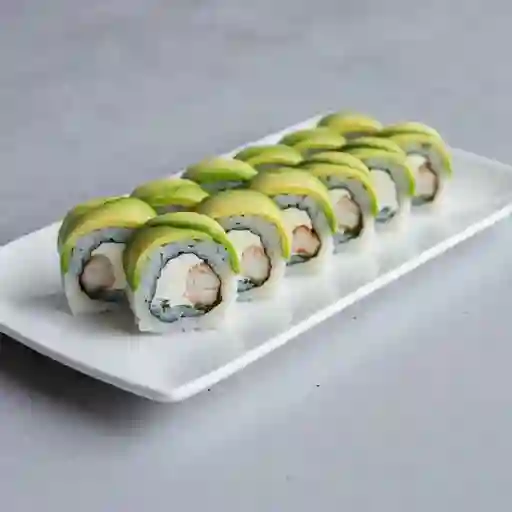 Camaron, queso crema y cebollín