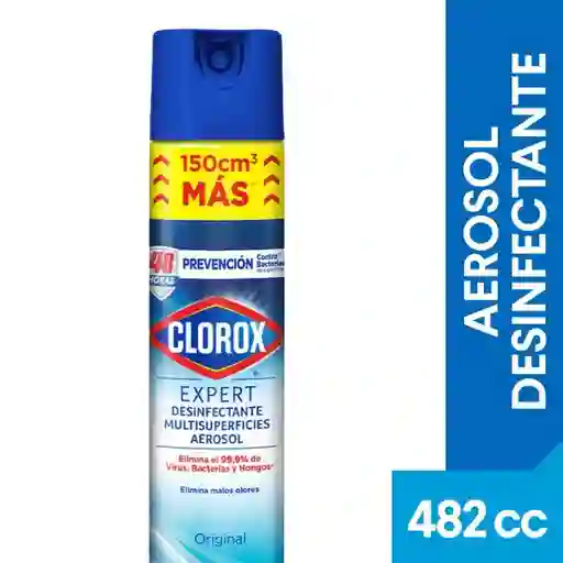 Aerosol Desinfectante Clorox Expert Original 482 Ml