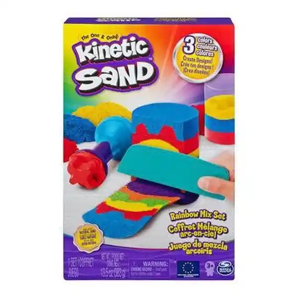 Kinetic Sand Caja Arcoiris