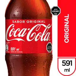 Coca-Cola Gaseosa Sabor Original 591 cc