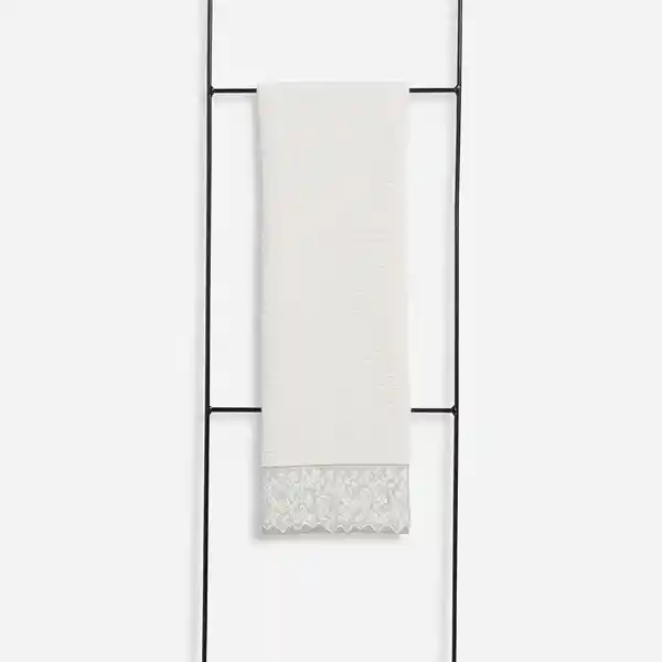 Toalla Algodón Macrame Baño Verde 600 g Rosen