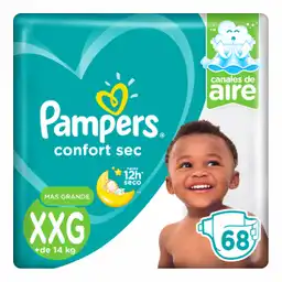 Pampers Pañales Confort Sec Talla XXG