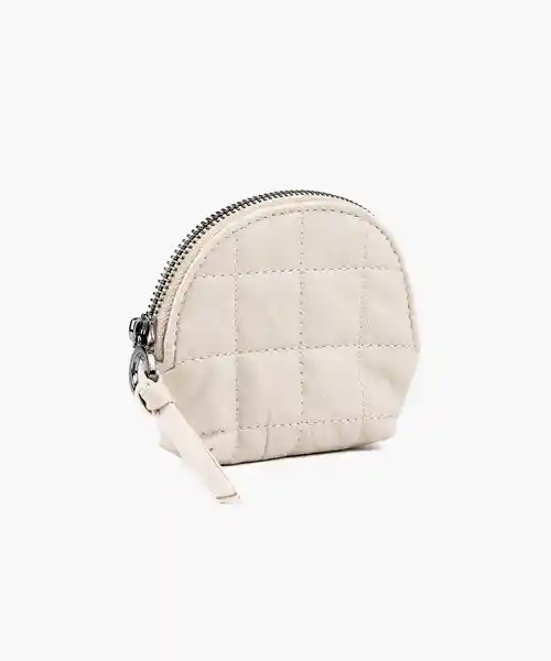 Lounge Monedero Quilt Blanco Hueso