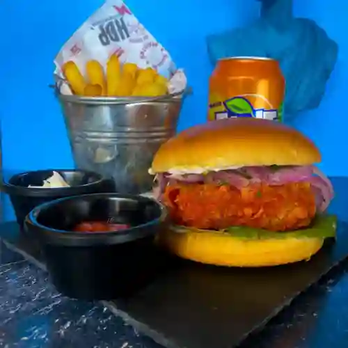 Combo Burger "la Achorá Tofu"