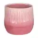 Maceta de Cerámica Con Textura 19.7 x 17.5 cm Casaideas