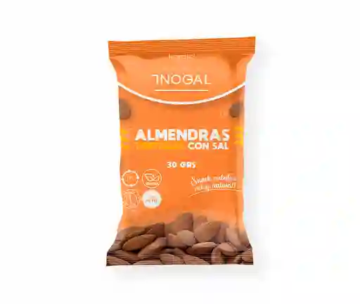 Almendras Tostadas Con Sal 30g, Tnogal