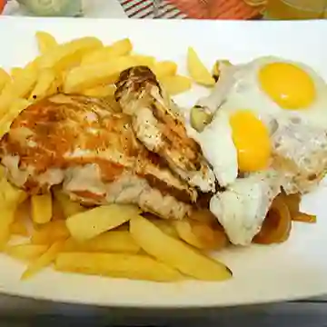 Pollo a Lo Pobre