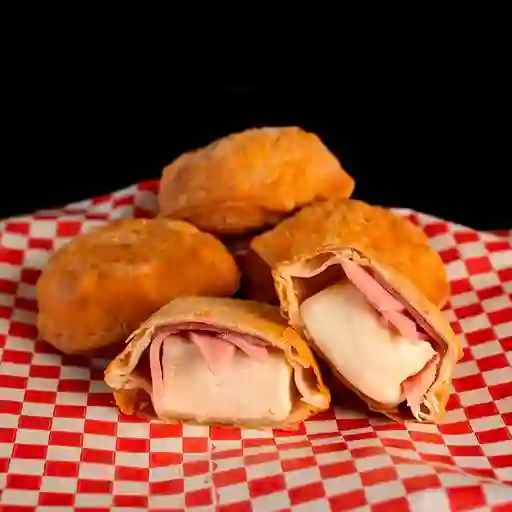Pastelitos de Jamón y Queso