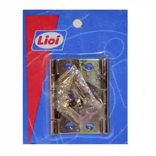 Lioi Bisagra Con t Display Zincado L38 11/2 Pulgadas