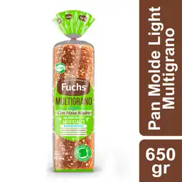 Fuchs Pan de Molde Light Multigrano con Masa Madre